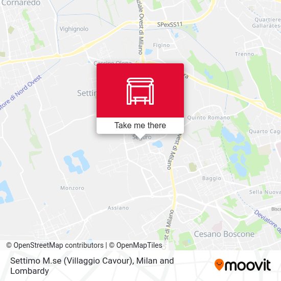 Settimo M.se (Villaggio Cavour) map