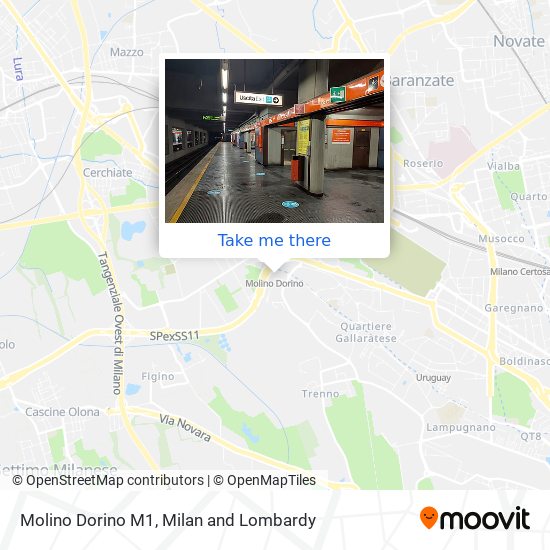Molino Dorino M1 map