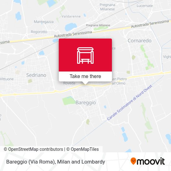 Bareggio (Via Roma) map