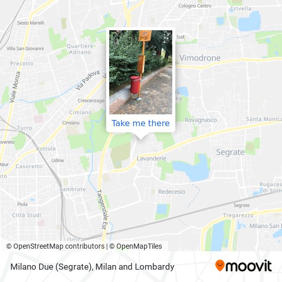 Milano Due (Segrate) map