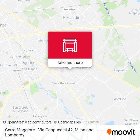 Cerro Maggiore -  Via Cappuccini 42 map