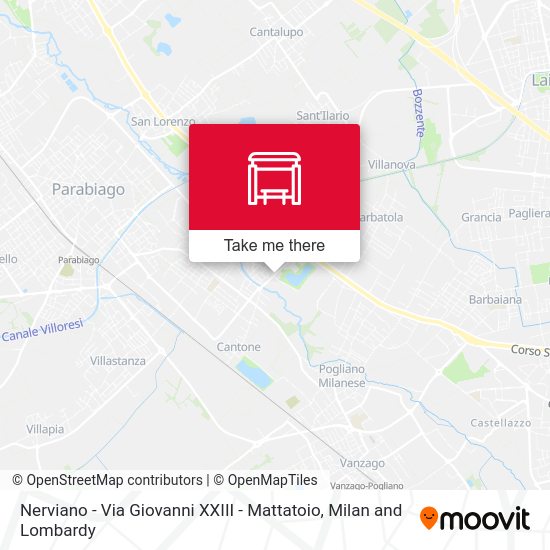 Nerviano -  Via Giovanni XXIII - Mattatoio map