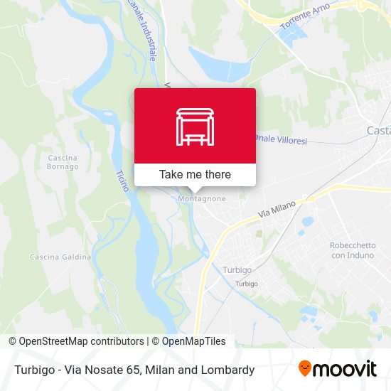 Turbigo -  Via Nosate 65 map
