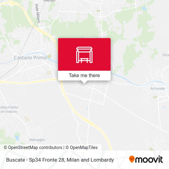 Buscate -  Sp34 Fronte 28 map