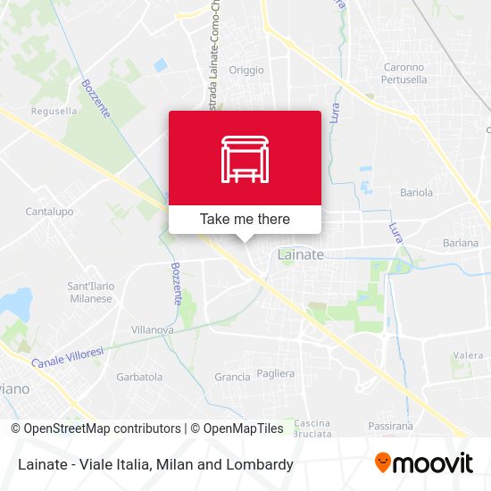 Lainate -  Viale Italia map