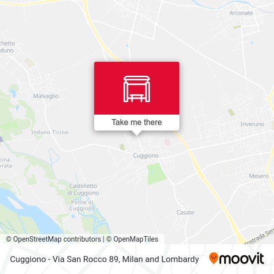 Cuggiono -  Via San Rocco 89 map