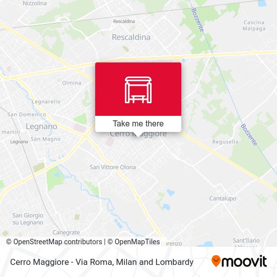 Cerro Maggiore -  Via Roma map