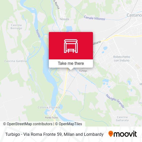 Turbigo -  Via Roma Fronte 59 map