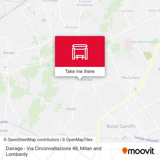 Dairago -  Via Circonvallazione 48 map