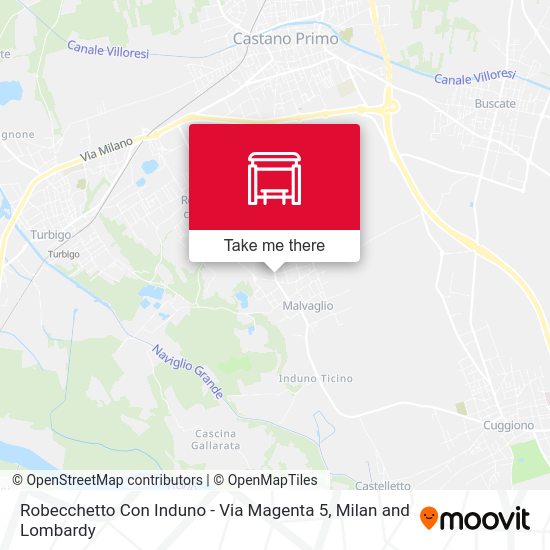 Robecchetto Con Induno -  Via Magenta 5 map