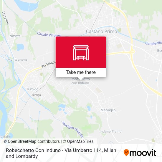 Robecchetto Con Induno -  Via Umberto I 14 map