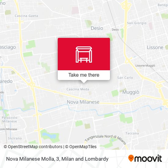 Nova Milanese Molla, 3 map