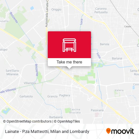 Lainate - P.za Matteotti map