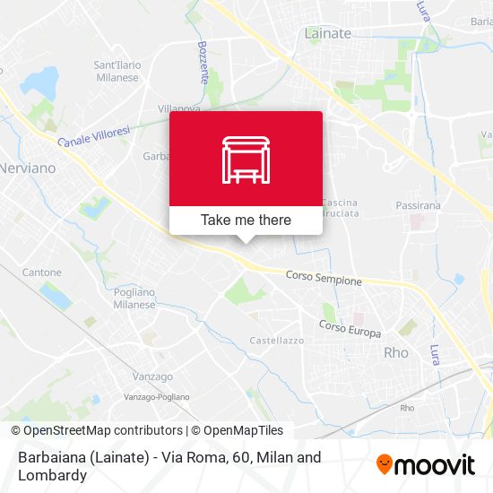 Barbaiana (Lainate) - Via Roma, 60 map