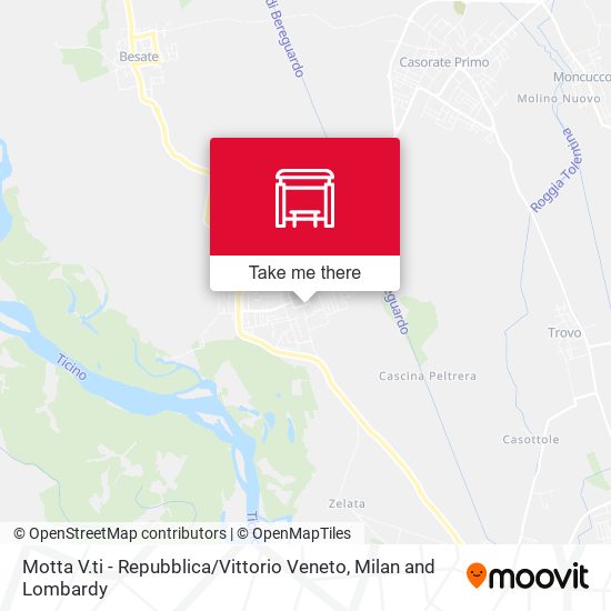 Motta V.ti - Repubblica / Vittorio Veneto map