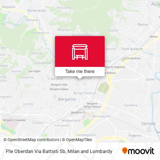 P.le Oberdan Via Battisti 5b map