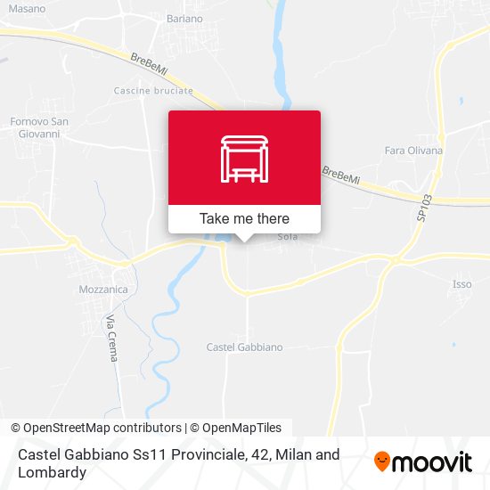 Castel Gabbiano Ss11 Provinciale, 42 map