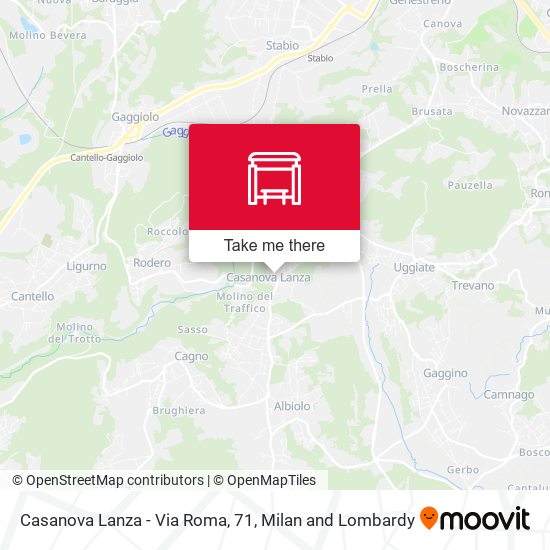 Casanova Lanza - Via Roma, 71 map