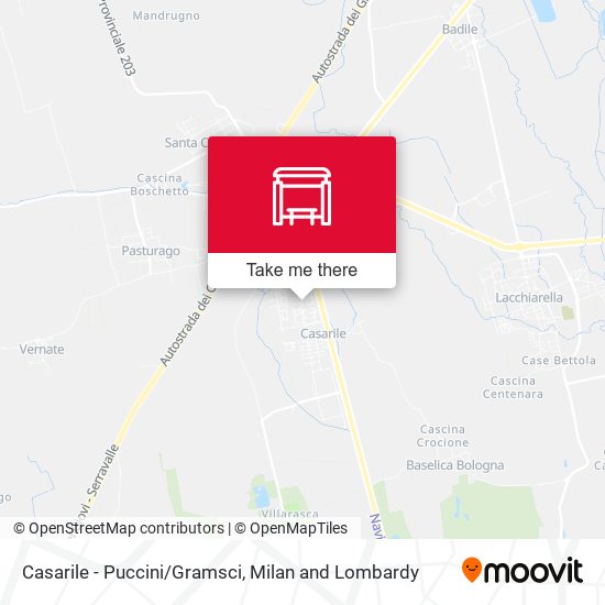 Casarile - Puccini/Gramsci map