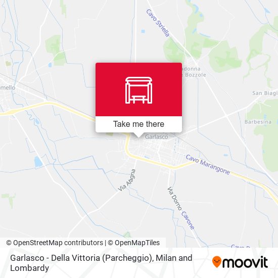 Garlasco - Della Vittoria (Parcheggio) map