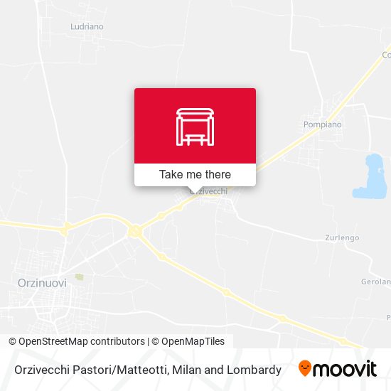 Orzivecchi Pastori/Matteotti map