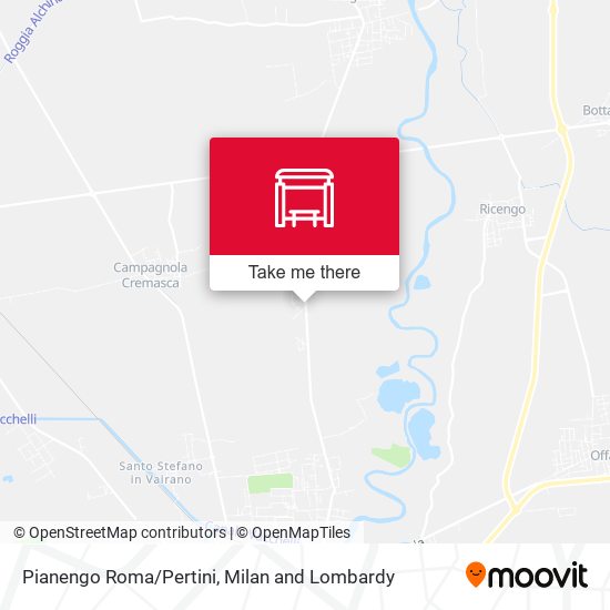 Pianengo Roma/Pertini map