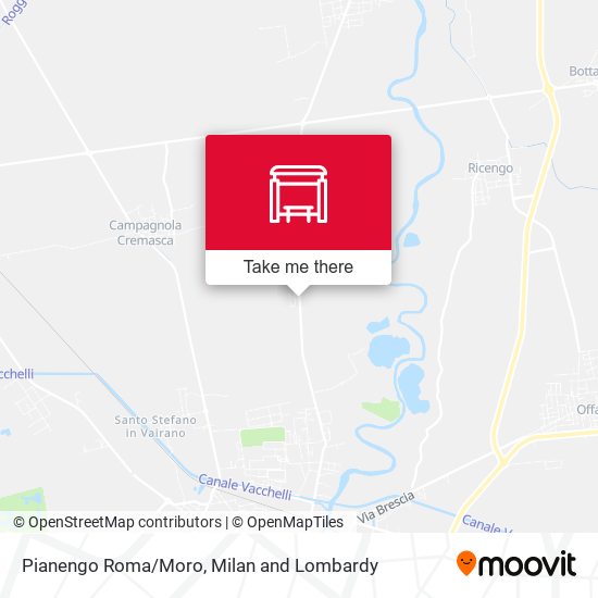 Pianengo Roma/Moro map