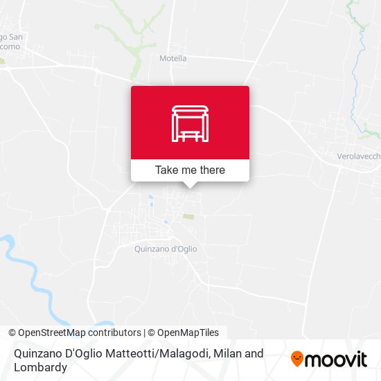 Quinzano D'Oglio Matteotti / Malagodi map