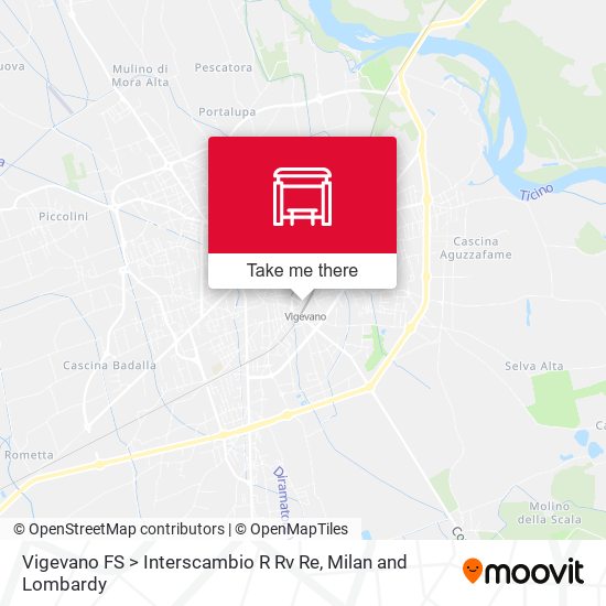 Vigevano FS > Interscambio R Rv Re map