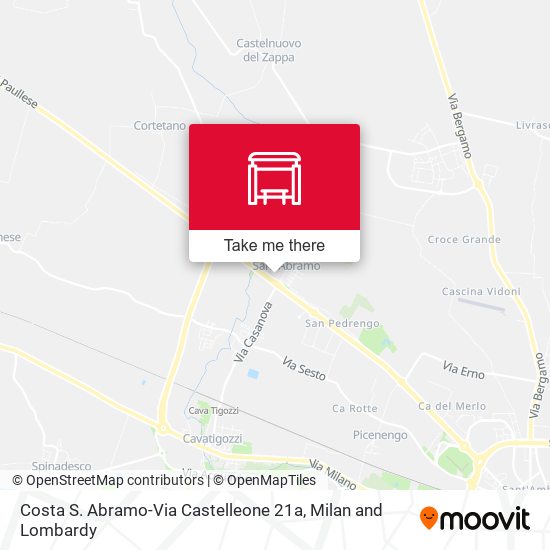 Costa S. Abramo-Via Castelleone 21a map