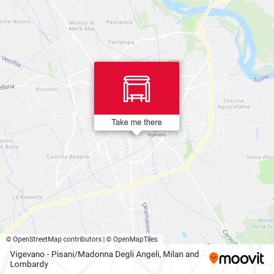 Vigevano - Pisani / Madonna Degli Angeli map
