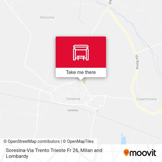 Soresina-Via Trento Trieste Fr 26 map