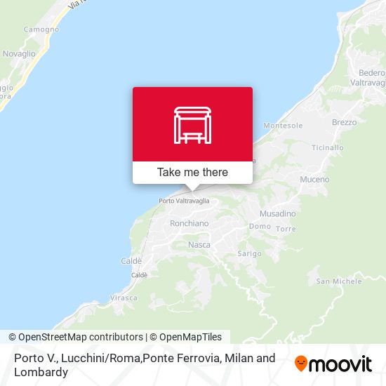 Porto V., Lucchini / Roma,Ponte Ferrovia map