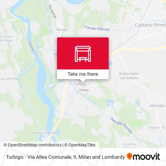 Turbigo - Via Allea Comunale, 9 map