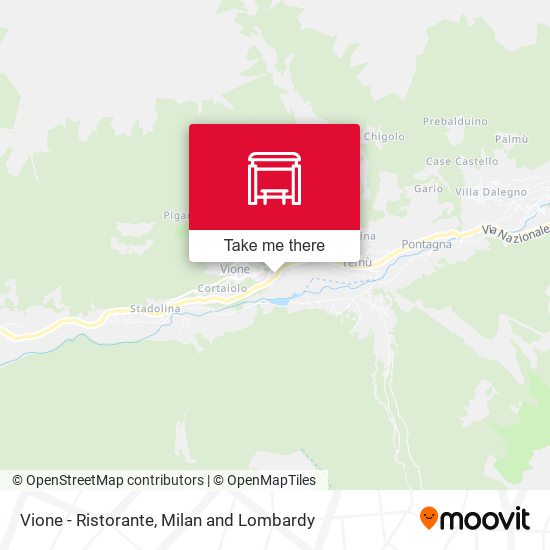 Vione - Ristorante map