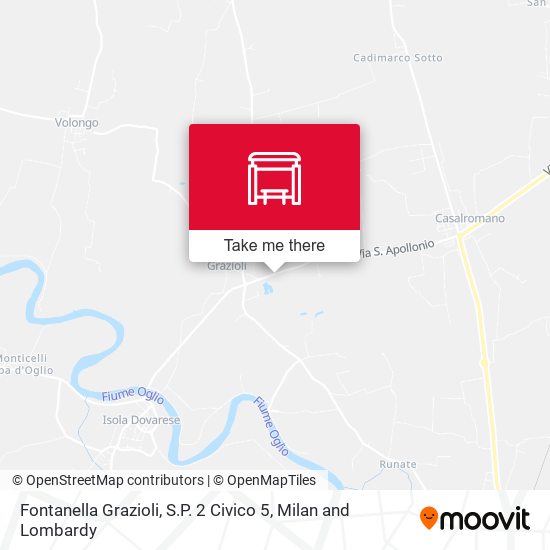 Fontanella Grazioli, S.P. 2 Civico 5 map