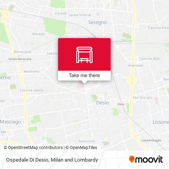 Ospedale Di Desio map