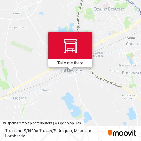 Trezzano S / N Via Treves / S. Angelo map