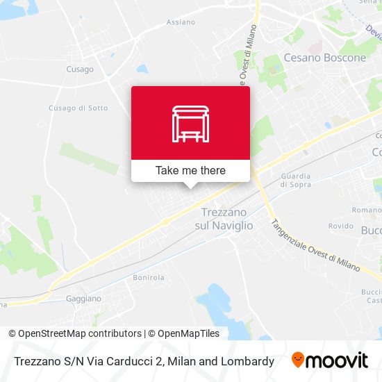 Trezzano S/N Via Carducci 2 map