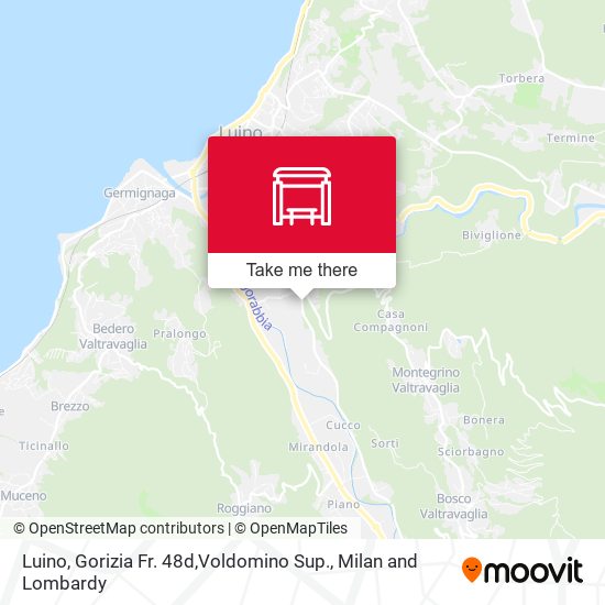 Luino, Gorizia Fr. 48d,Voldomino Sup. map