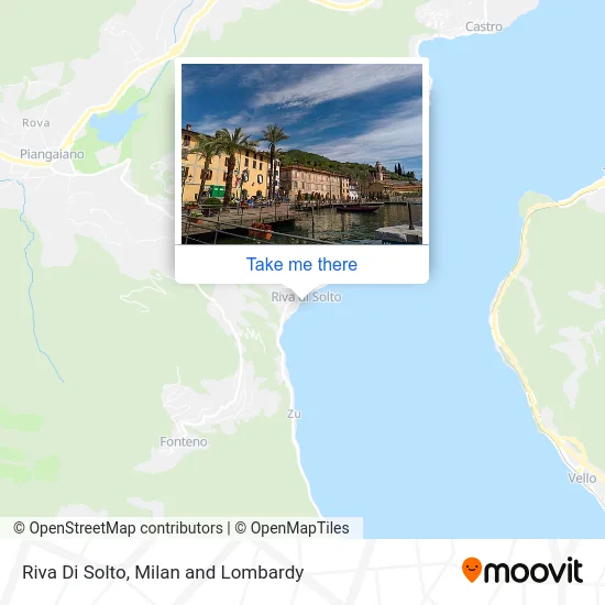 Riva Di Solto map