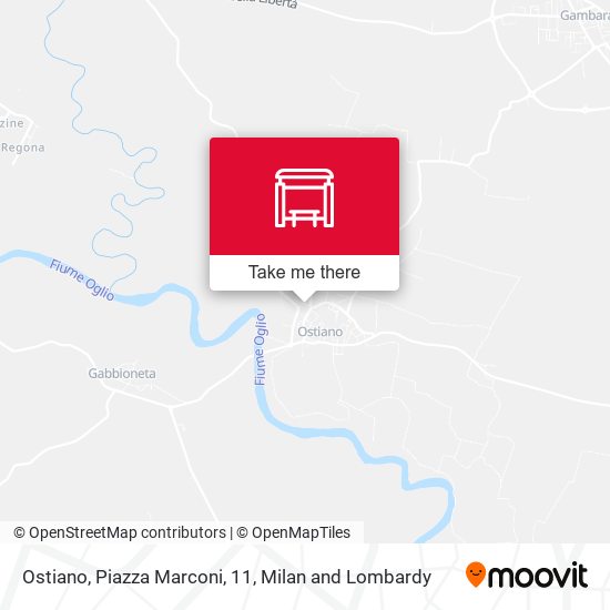 Ostiano, Piazza Marconi, 11 map