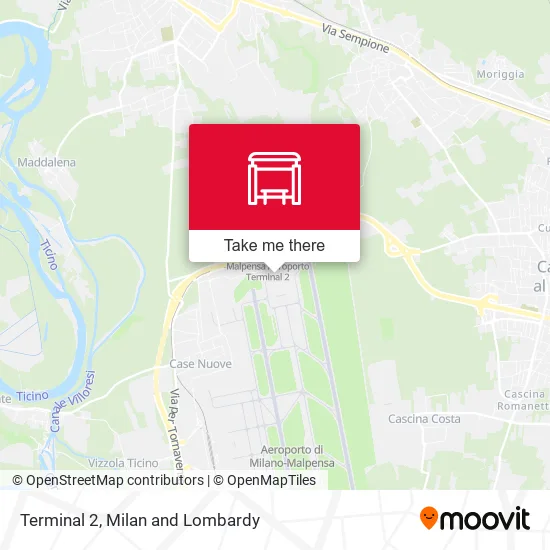 Terminal 2 map