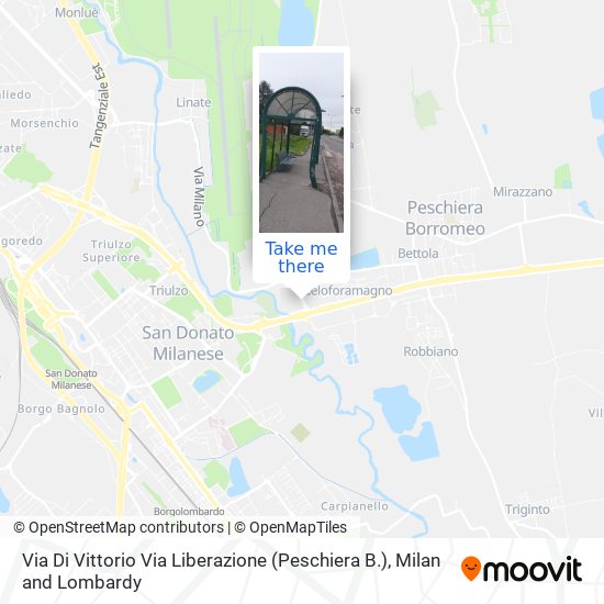 Via Di Vittorio Via Liberazione (Peschiera B.) map