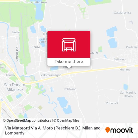 Via Matteotti Via A. Moro (Peschiera B.) map