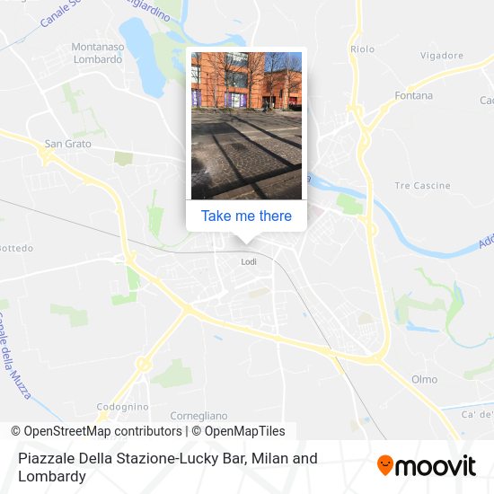 Piazzale Della Stazione-Lucky Bar map