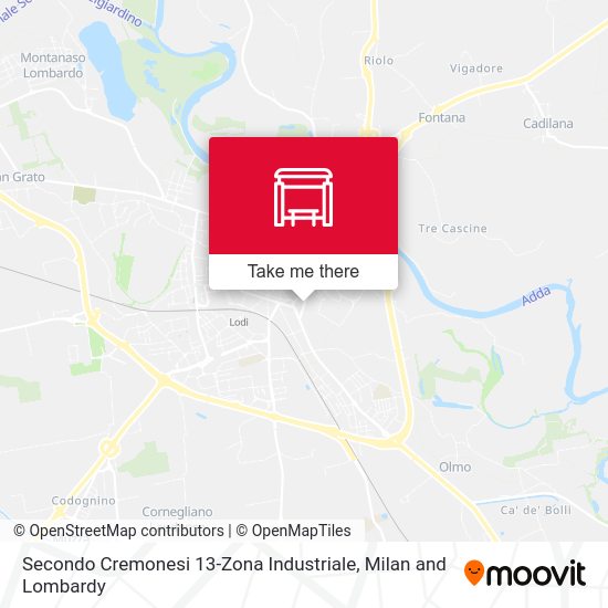 Secondo Cremonesi 13-Zona Industriale map