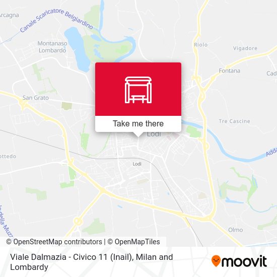 Viale Dalmazia - Civico 11 (Inail) map