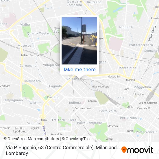 Via P. Eugenio, 63 (Centro Commerciale) map