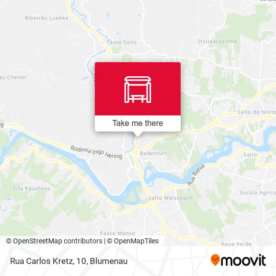 Rua Carlos Kretz, 10 map